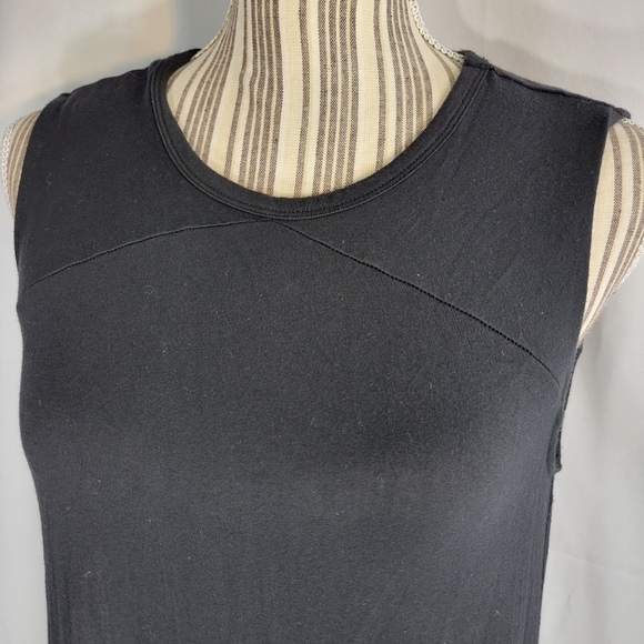 GAP Black Sleeveless Swing Dress Size Medium - Picture 2 of 7
